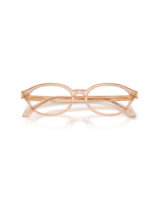 Versace Black Ve3393D 5518 Optical Frames Acetate Transparent Round Normal