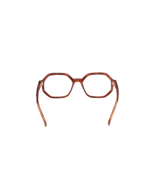 MAX&Co. Black Mo5174 053 Optical Frames Injected Geometric Normal