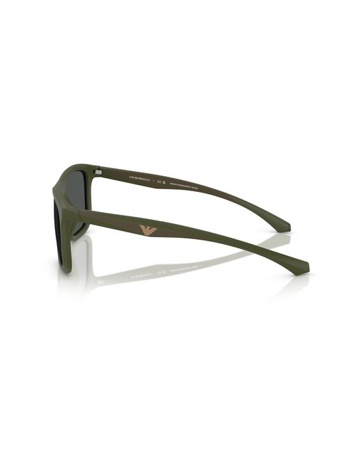 Emporio Armani Black Ea4234U 618487 Sunglasses Injected Squared Normal for men