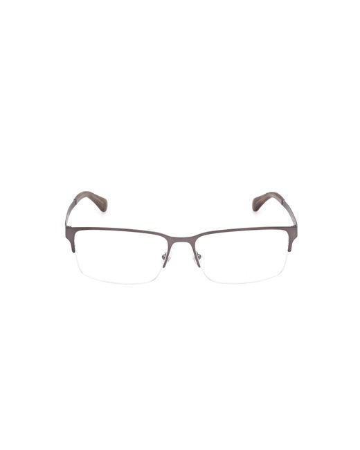 Timberland Black Tb50037 007 Optical Frames Metal Squared Normal for men