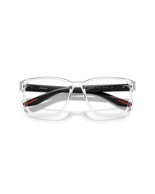 Prada Linea Rossa Black Ps 06Pv 2Az1O1 Optical Frames Nylon Pillow Normal for men