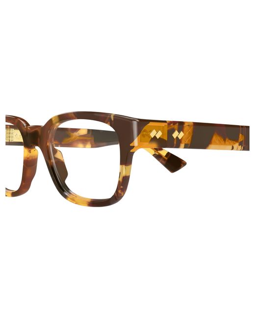 Bottega Veneta Black Bv1403O 006 Optical Frames Acetate Transparent Squared