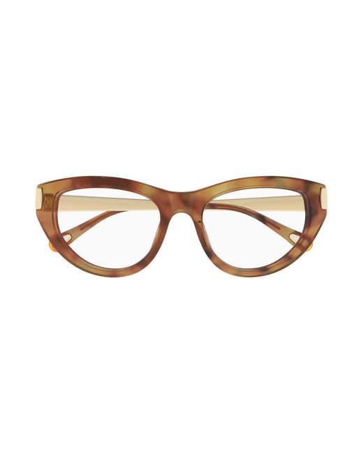 Chloé Black Ch0352O 002 Optical Frames Acetate Transparent Cat Eye