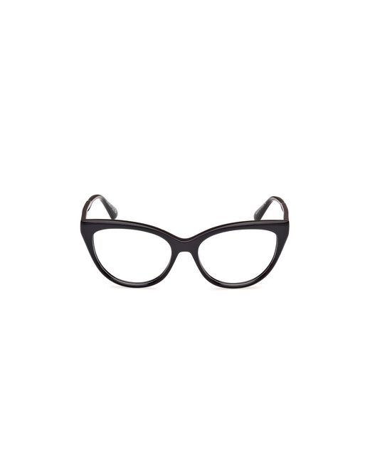 MAX&Co. Black Mo5131 001 Optical Frames Acetate Cat Eye Normal
