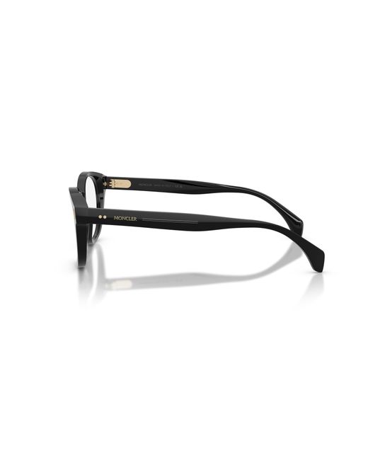 Moncler Black Me2020 3001 Optical Frames Acetate Transparent Round Normal