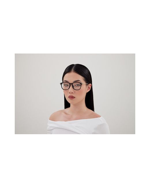Gucci Black Gg1745Oa 001 Optical Frames Acetate Transparent Round