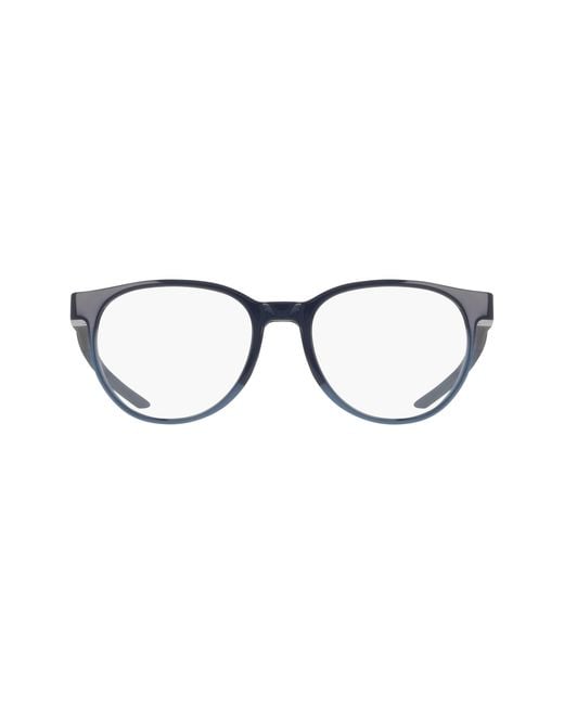 Nike Black 7407 309 Optical Frames Bio-Injected Round Normal