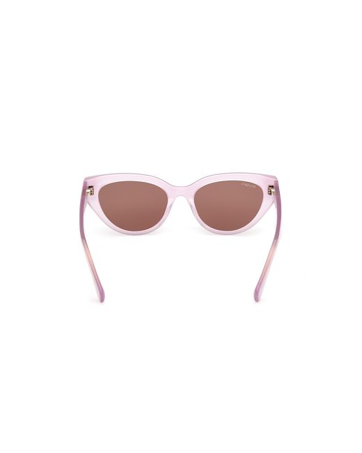 MAX&Co. Red Mo0127 72E Sunglasses Acetate Cat Eye Normal