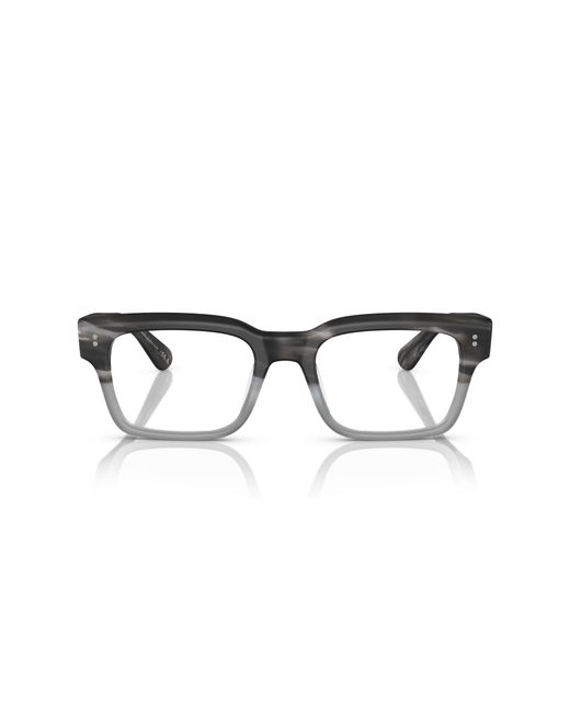Oliver Peoples Black Ov5470U Hollins 1124 Optical Frames Acetate Transparent Squared Normal for men