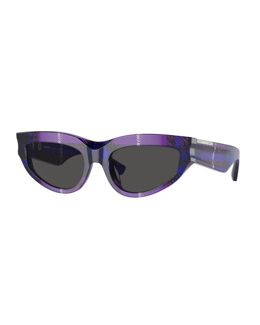 Burberry Black Be4425U 411387 Sunglasses Acetate Cat Eye Normal