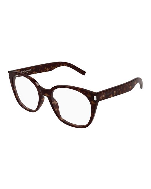Saint Laurent Black Sl 897 002 Optical Frames Acetate Transparent Cat Eye