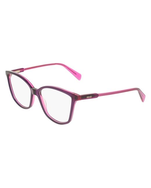 Liu Jo Black Lj2845 526 Optical Frames Acetate Squared Normal