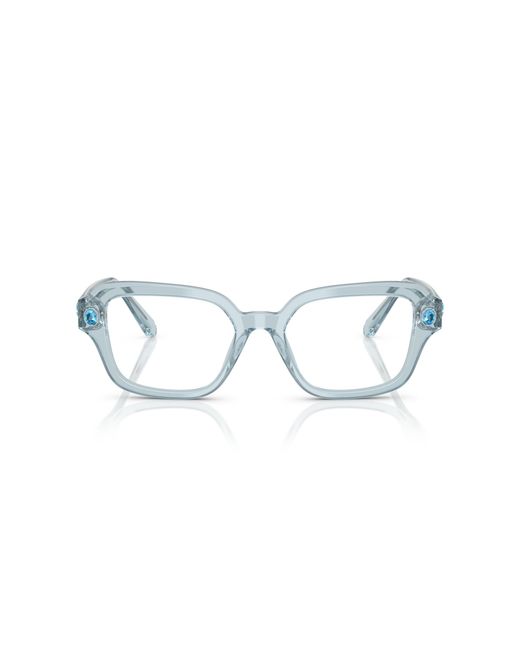 Swarovski Black Sk2039 1065 Optical Frames Acetate Pillow Normal