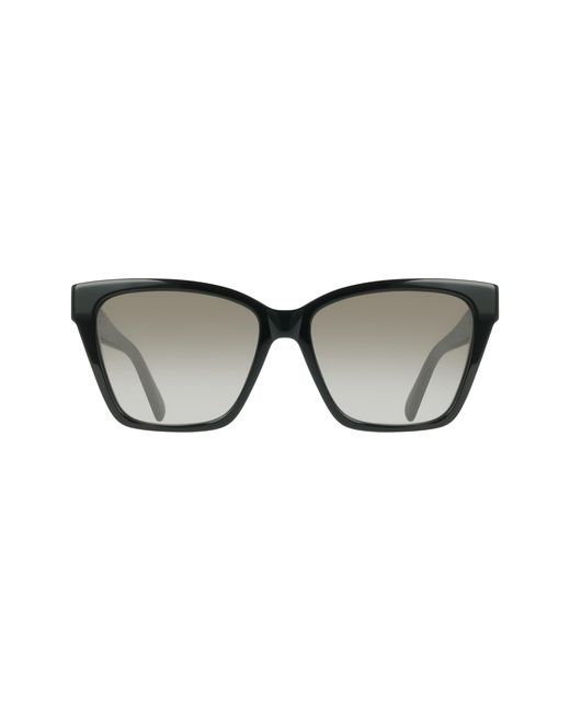 Ferragamo Black Sf2110S 001 Sunglasses Acetate Squared Normal