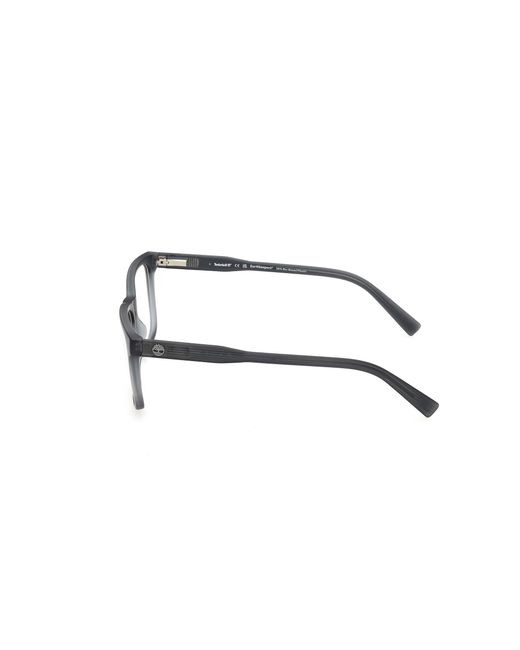 Timberland Black Tb50047 92 Optical Frames Injected Squared Normal for men