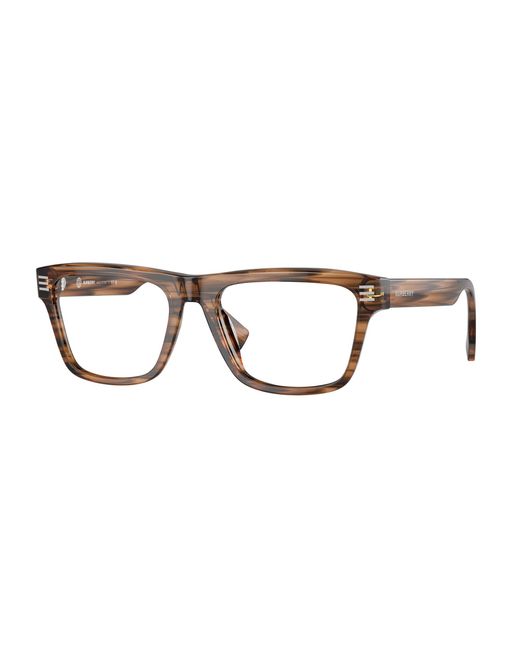Burberry Black Be2387 4096 Optical Frames Acetate Squared Normal for men