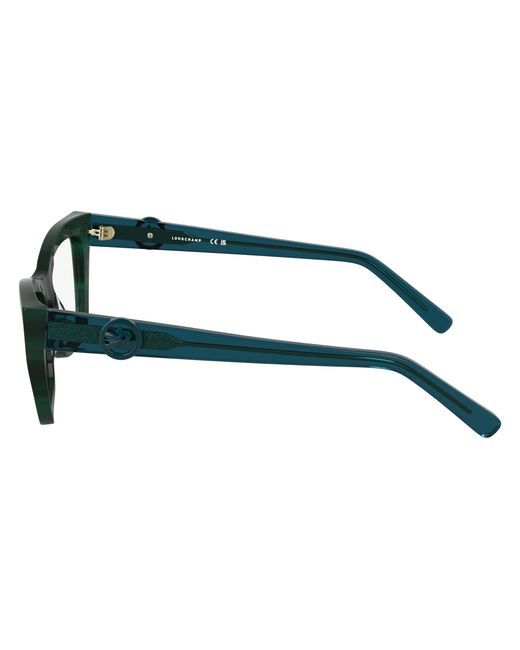 Longchamp Black Lo2762 304 Optical Frames Acetate Squared Normal
