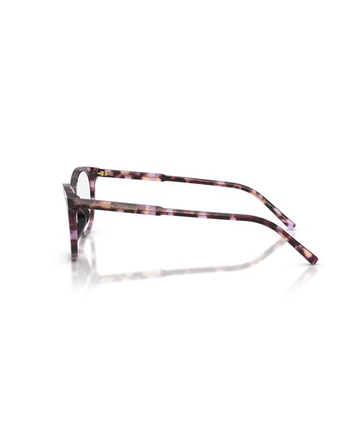 Dolce & Gabbana Black Dg3443 3477 Optical Frames Acetate Transparent Cat Eye Normal