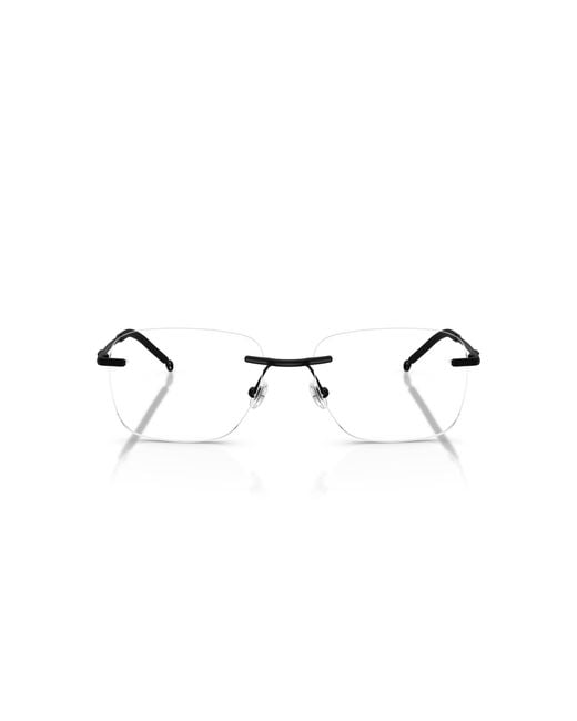 DIESEL Black Dl5005 1025 Optical Frames Metal Pillow Normal