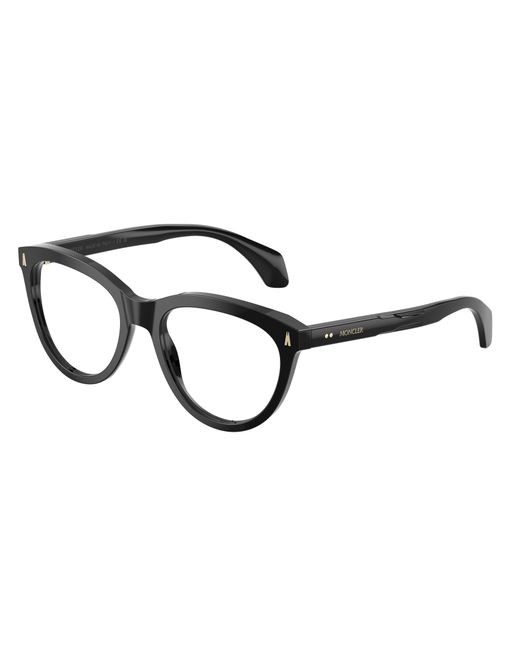 Moncler Black Me2026 3001 Optical Frames Acetate Transparent Round Normal