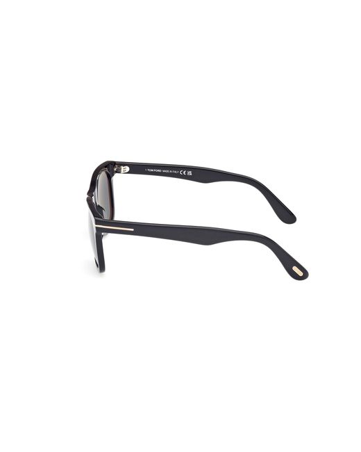 Tom Ford Black Ft1099 Kevyn 01N Sunglasses Acetate Squared Normal for men