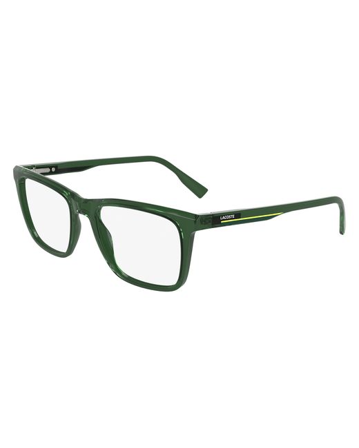 Lacoste Black L2960 001 Optical Frames Bio-Inject Squared Normal for men