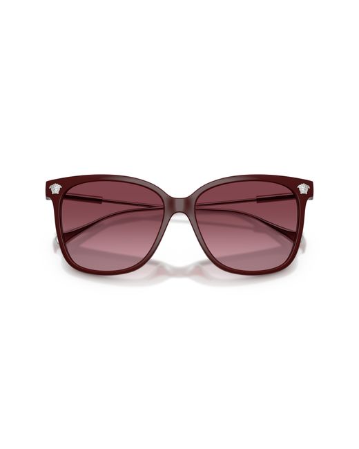 Versace Black Ve4507U 54648H Sunglasses Injected Squared Normal Nuanced