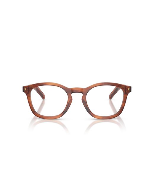 Prada Black Pr C04V 27F1O1 Optical Frames Acetate Pillow Normal for men