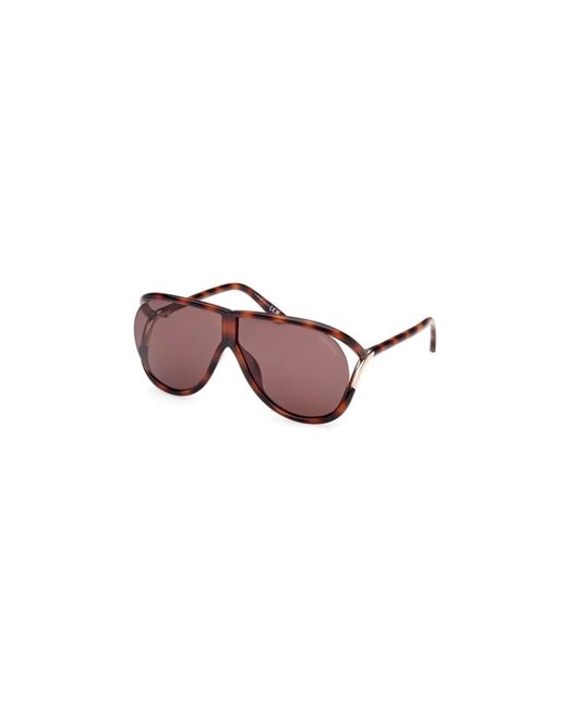 Tom Ford Multicolor Ft1197 Axel 53E Sunglasses Injected Pilot Normal