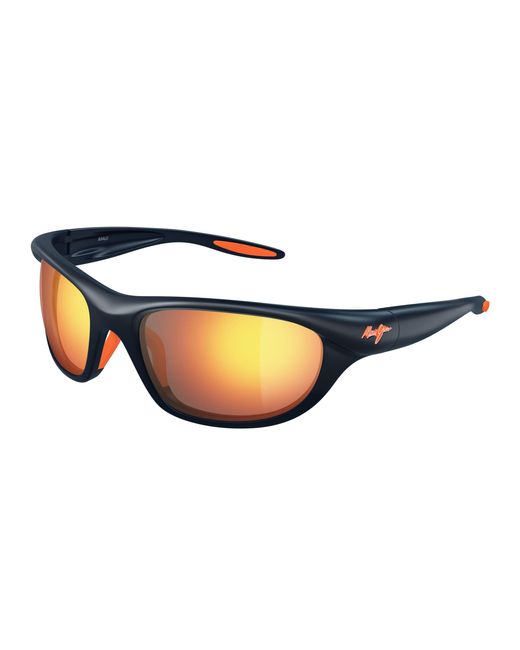 Maui Jim Black Mj0349S 002 Sunglasses Bio-Injected Squared for men