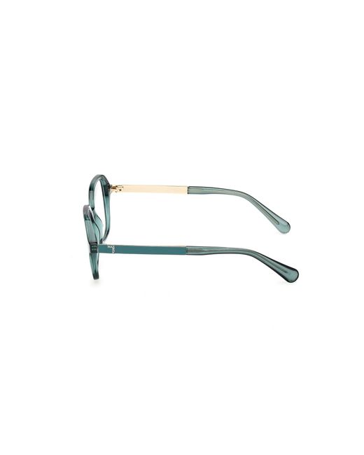 MAX&Co. Black Mo5190 096 Optical Frames Injected Geometric Normal