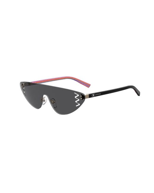 Missoni Black Mmi 0001/S 807/Ir Sunglasses Plastic Geometric Normal