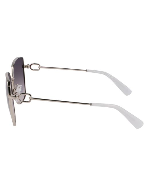 Longchamp Black Lo177S 042 Sunglasses Metal Butterfly Normal