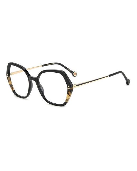 Carolina Herrera Black Her 0205 Wr7 Optical Frames Acetate Geometric