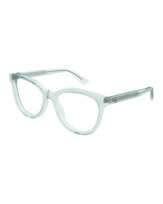 Gucci Black Gg1687O 004 Optical Frames Acetate Transparent Cat Eye