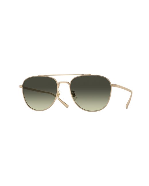 Oliver Peoples Black Ov1335St Rivetti 5035Bh Sunglasses Titanium G15 Pilot Normal