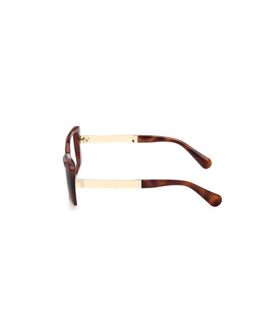 MAX&Co. Black Mo5177 052 Optical Frames Injected Squared Normal