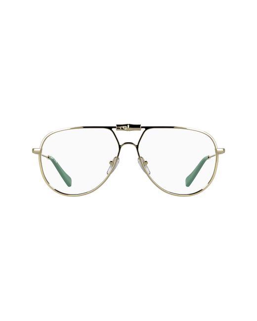 Longchamp Black Lo2187 770 Optical Frames Metal Pilot Normal