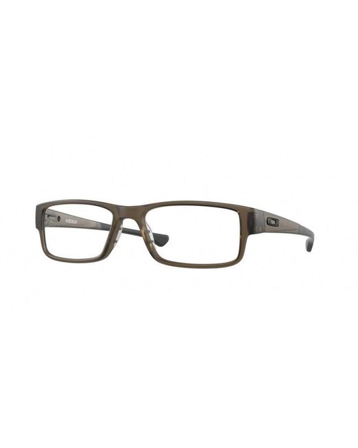 Oakley Black Ox8046 Airdrop 804617 Optical Frames Plastic Squared for men