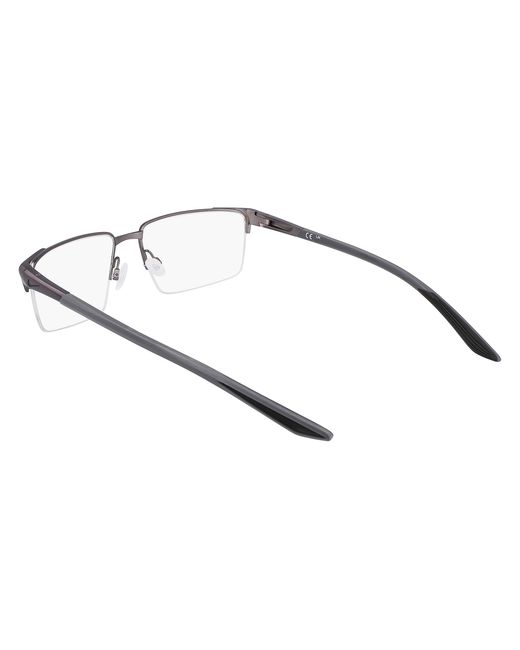 Nike Black 8054 070 Optical Frames Metal Squared Normal Normal for men
