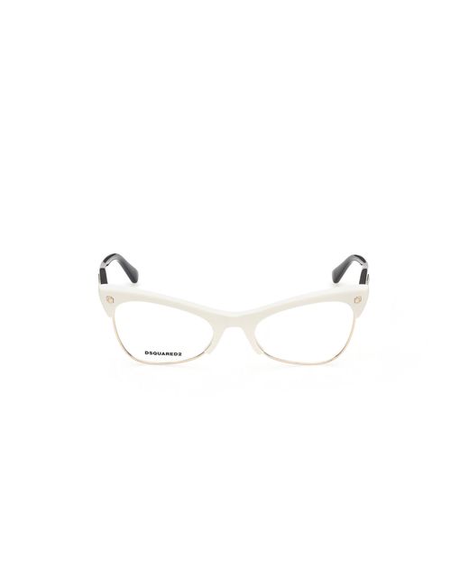DSquared² Black Dq5332 024 Optical Frames Outlet Acetate Cat Eye