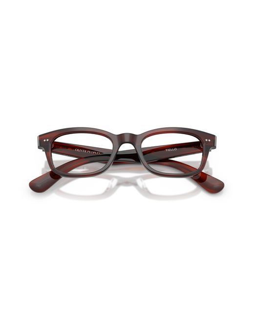 Oliver Peoples Black Ov5617U Tiello 1818 Optical Frames Acetate Transparent Pillow Normal