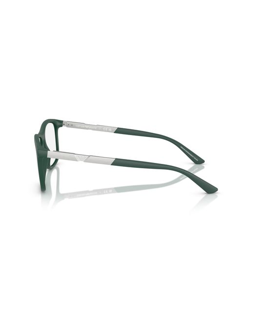 Emporio Armani Black Ea3247 6190 Optical Frames Injected Pillow Normal for men