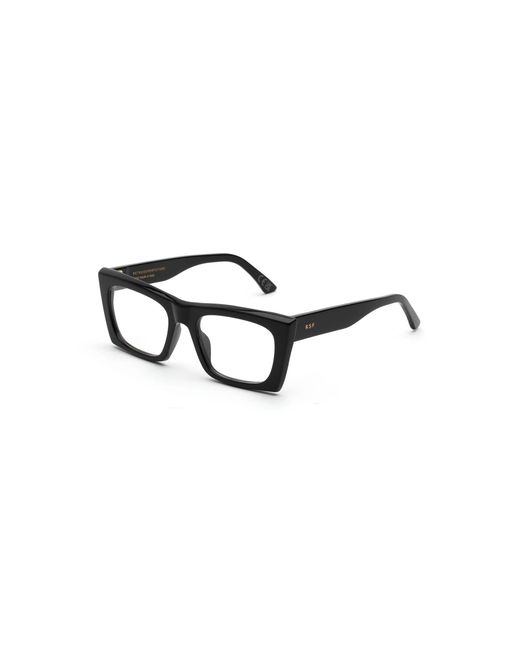 Retrosuperfuture Black R2N Numero 117 Nero Optical Frames Acetate Squared