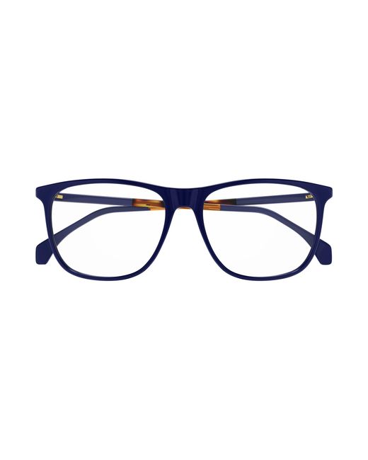 Gucci Black Gg0554O 011 Optical Frames Acetate Transparent Squared for men