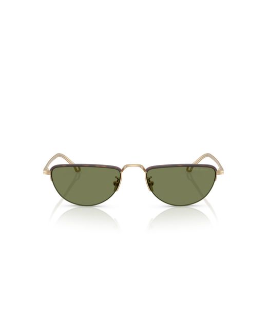 Giorgio Armani Black Ar6166J 30022A Sunglasses Steel Butterfly Normal for men