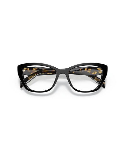 Prada Black Pr 19Wv 1Ab1O1 Optical Frames Plastic Cat Eye