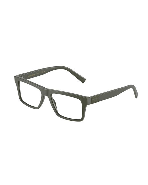 Dolce & Gabbana Black Dg3368 3297 Optical Frames Acetate Squared for men