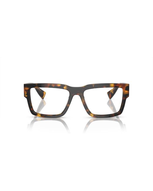Miu Miu Black Mu 02Xv Vau1O1 Optical Frames Acetate Transparent Squared Normal