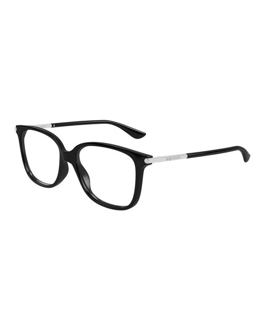 McQueen Black Am0554O 005 Optical Frames Acetate Transparent Cat Eye